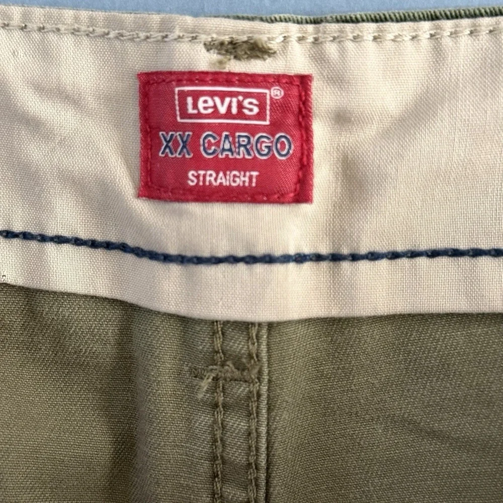 Levi's XX‎ Cargo Straight Fit Demitasse Phalarope Camo Cotton Twill Pants